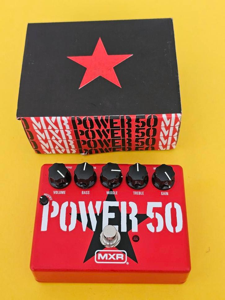 MXR Power 50 Overdrive, Muziek en Instrumenten, Effecten, Zo goed als nieuw, Distortion, Overdrive of Fuzz, Ophalen of Verzenden