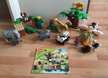 Lego Duplo 6156 Op safari (compleet) beschikbaar voor biedingen
