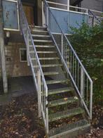 Partij gegalvaniseerde trap vluchttrap noodtrap 280 cm ( 462, Doe-het-zelf en Verbouw, Ladders en Trappen, Ophalen, Gebruikt, Trap