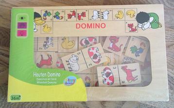 Houten dieren Domino play in kids NIEUW in doos beschikbaar voor biedingen