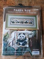 Borduurpakket - Panda beren, Hobby en Vrije tijd, Ophalen of Verzenden, Nieuw, Borduurpakket