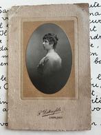 Oude foto - België - Dame, Verzamelen, Foto's en Prenten, Gebruikt, Foto, Ophalen of Verzenden, Voor 1940