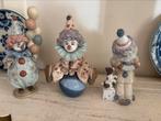 3 staande ladro clowntjes, Ophalen