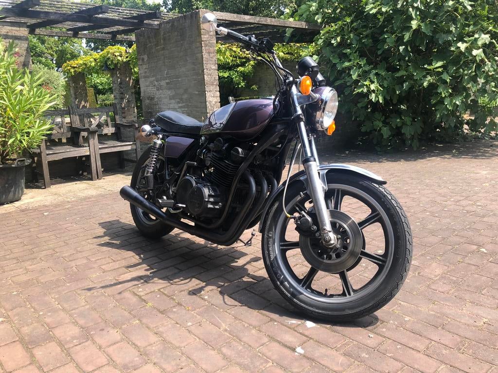 Yamaha XS750 Caferacer – project met potentie, Motoren, Particulier, 3 cilinders, Naked bike