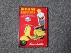 LAMBRETTA EMAILLE RECLAMEBORD, Verzamelen, Ophalen, Gebruikt, Reclamebord