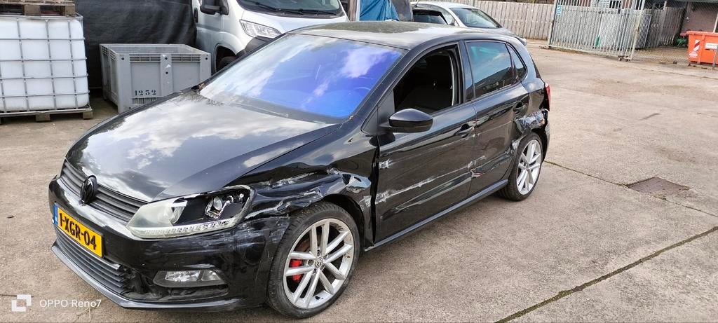 Polo 6C 1.2 Tsi 2014, Ophalen of Verzenden, Zwart, Benzine