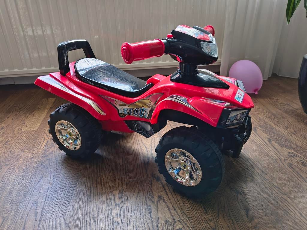 Loopauto quad, Ophalen, Gebruikt