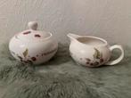 Suikerpot en melkkannetje Marjolein Bastin Wildflowers, Huis en Inrichting, Keramiek, Overige typen, Ophalen of Verzenden, Zo goed als nieuw