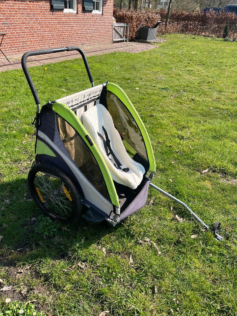 Fietskar incl babystoel, Gebruikt, Kinderkar, 40 tot 60 kg, Ophalen