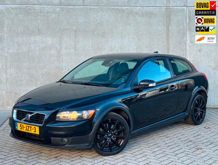 Volvo C30 2.4 170pk AUT 2009 Zwart CRUISE|NAP|APK 2027, Auto's, Volvo, Bedrijf, Te koop, C30, ABS, Airbags, Airconditioning, Boordcomputer