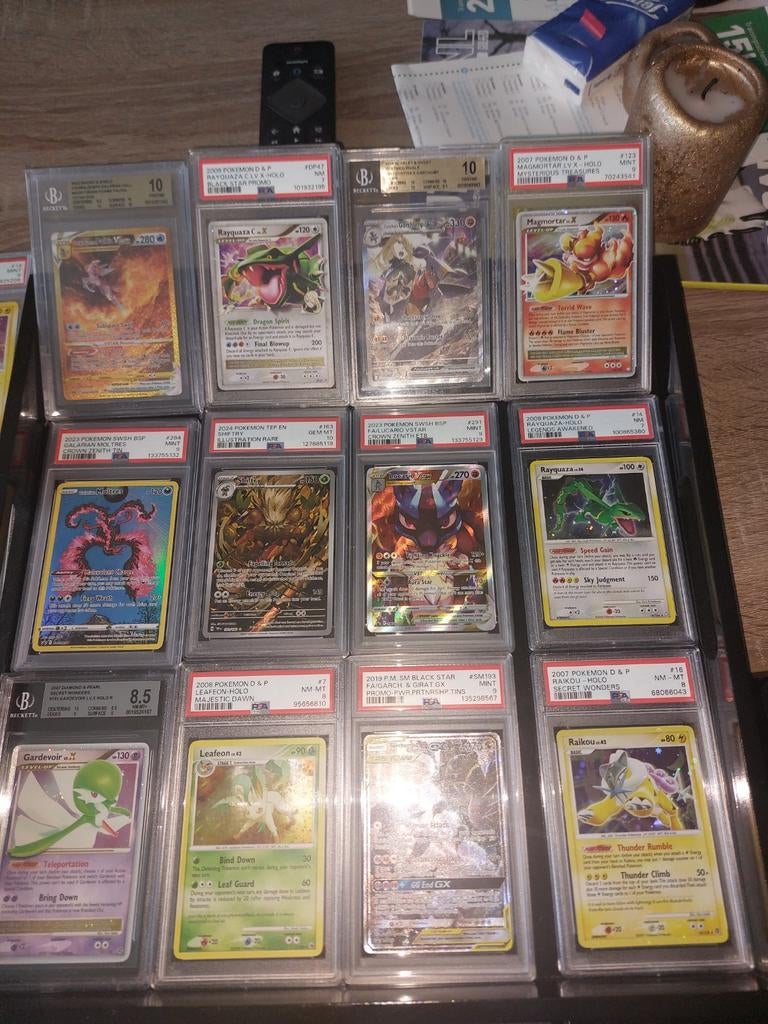 Pokémon mega slab collectie (losse verkoop, veel vintage!), Ophalen of Verzenden, Nieuw, Meerdere kaarten, Foil