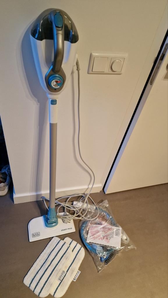 Black + Decker steam-mop, Ophalen