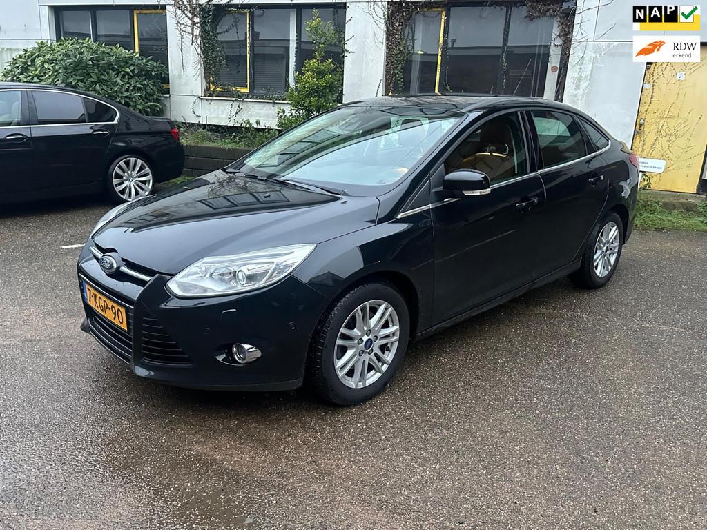 Ford Focus 1.6 EcoBoost Titanium/ Leder bekleding/ Cruise Co, Auto's, Ford, Bedrijf, Te koop, Focus, ABS, Airbags, Airconditioning