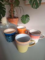 HK Living americano mok set van 4, Ophalen, Keramiek, Zo goed als nieuw, Overige stijlen