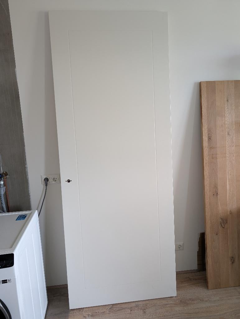 Svedex binnendeur 88x231.5 model CN12 met lijn, Doe-het-zelf en Verbouw, Deuren en Horren, Ophalen, 80 tot 100 cm, 215 cm of meer