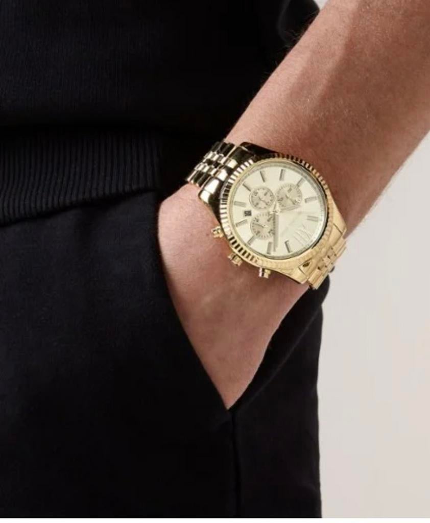 Michael Kors horloge MK8281, Sieraden, Tassen en Uiterlijk, Horloges | Dames, Ophalen of Verzenden, Zo goed als nieuw, Staal, Overige merken