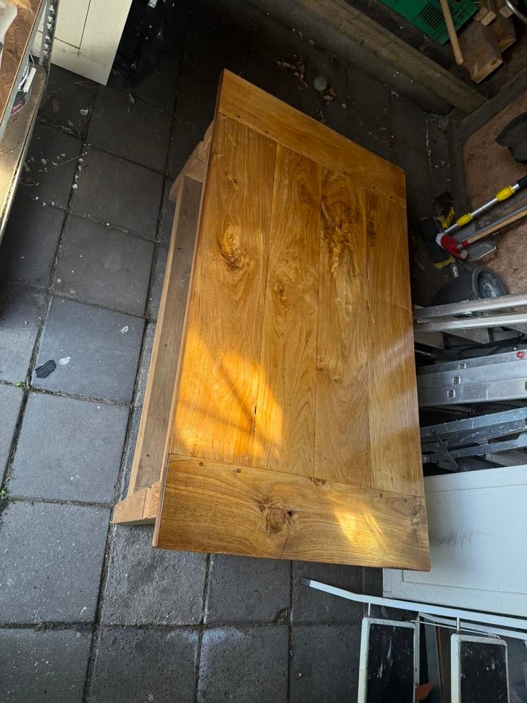 Salontafel, Gebruikt, 100 tot 150 cm, 50 tot 75 cm, Teakhout