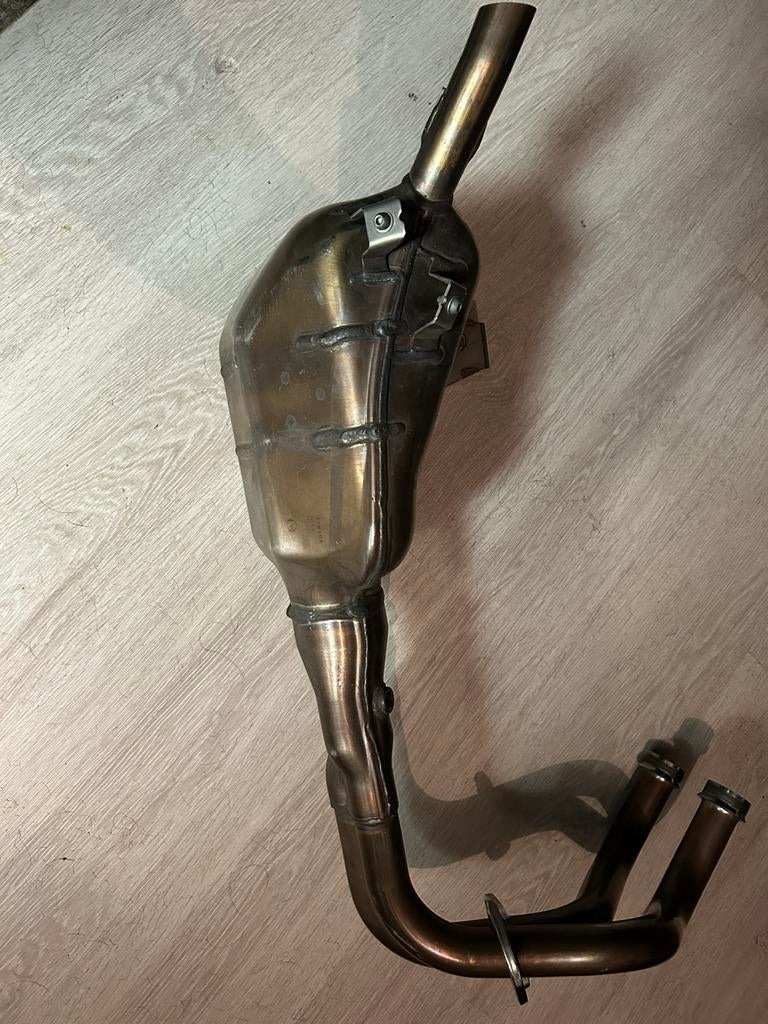 Originele Yamaha MT07 uitlaat, Ophalen of Verzenden, Gebruikt