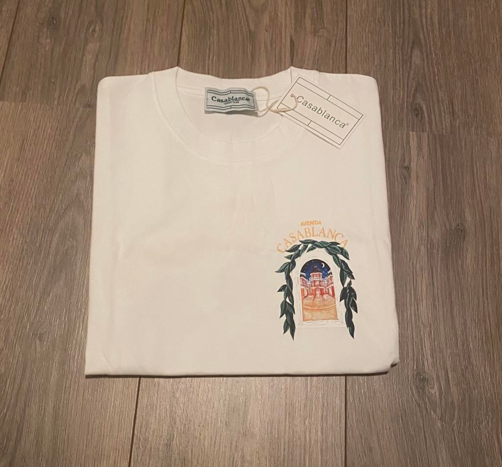 Casablanca shirtje, Kleding | Heren, T-shirts, Verzenden, Nieuw, Maat 46 (S) of kleiner, Wit