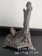 Religieuze Speeldoos met Maria beeldje, Antiek en Kunst, Ophalen of Verzenden