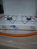 Camping 2-pits gasfornuis Azur - Ideaal voor beginners, Ophalen, Gebruikt