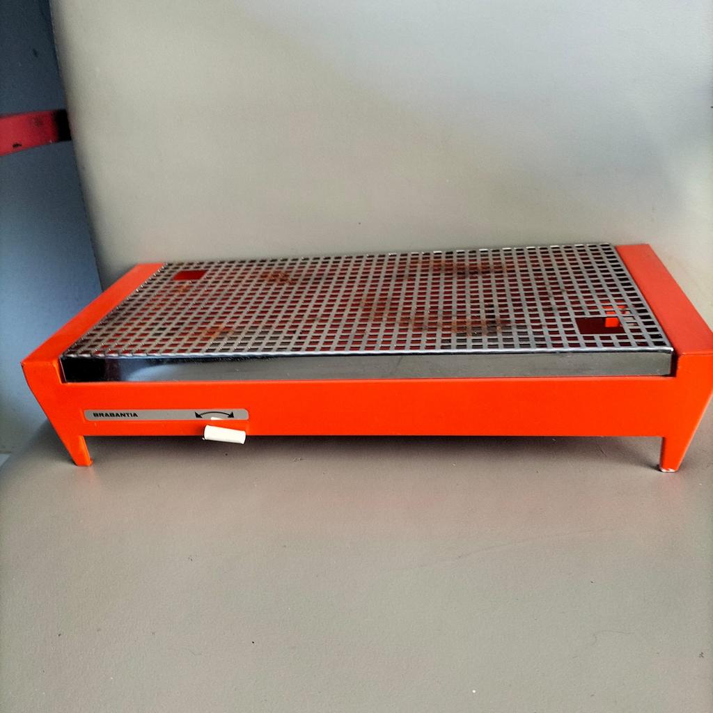 Vintage Brabantia rechaud jaren 60/70, Ophalen of Verzenden, Metaal, Brabantia, Oranje