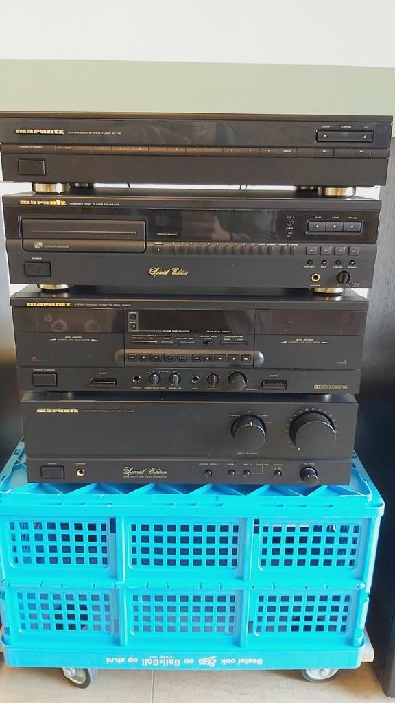 Complete stereo set met Marantz en Linn Keilidh speakers., Ophalen, Gebruikt, Cd-speler, Overige merken