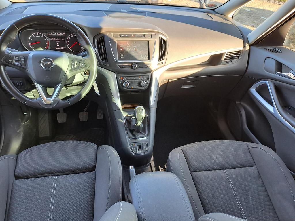 Opel Zafira 1.4 Turbo Business+ 7-Persoons, Trekhaak, Naviga, Bluetooth, Stof, Gebruikt, 4 cilinders