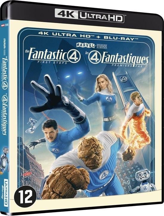 The Fantastic Four: First Steps 4K UHD Blu-Ray NL (Geseald), Cd's en Dvd's, Blu-ray, Ophalen of Verzenden, Nieuw in verpakking