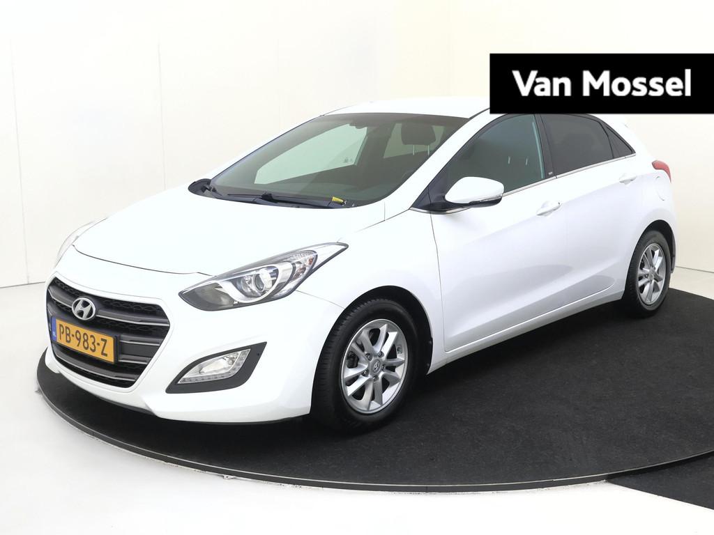 Hyundai i30 1.6 GDi GO! 2016 audio-navigatiesysteem | cruise, Auto's, Voorwielaandrijving, 135 pk, Gebruikt, 4 cilinders
