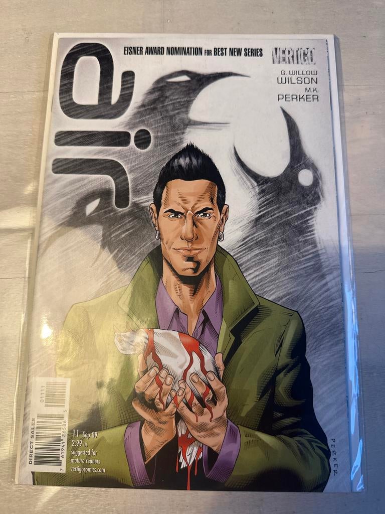 Air #11 Vertigo Comic - Eisner Award Nominatie, Eén comic, Ophalen of Verzenden, Zo goed als nieuw, Amerika