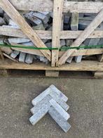 3m2 Natuursteen waaltjes 20x5x5cm, Tuin en Terras, Tegels en Klinkers, Ophalen, Klinkers, Zo goed als nieuw, Natuursteen
