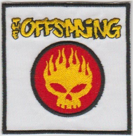 The Offspring stoffen opstrijk patch embleem #2, Ophalen of Verzenden, Nieuw, Kleding