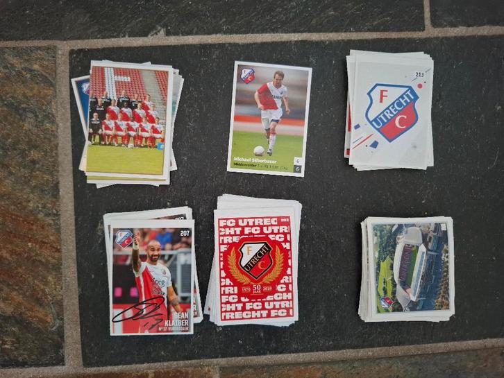 FC Utrecht stickers, Verzamelen, Sportartikelen en Voetbal, Zo goed als nieuw, Poster, Plaatje of Sticker, F.C. Utrecht, Ophalen of Verzenden