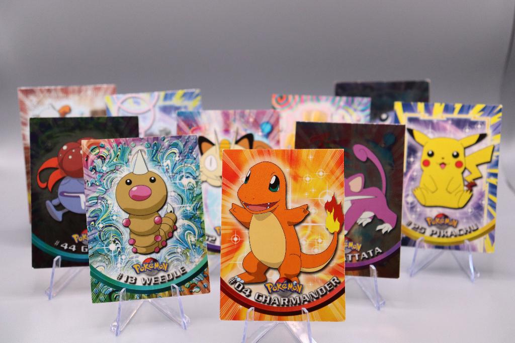 Topps Pokemon kaarten verzameling, Hobby en Vrije tijd, Verzamelkaartspellen | Pokémon, Zo goed als nieuw, Meerdere kaarten, Foil