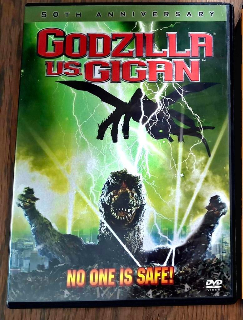 Godzilla vs. Gigan DVD - 50th Anniversary Editie, Vanaf 12 jaar, Ophalen of Verzenden, Zo goed als nieuw, Actiethriller
