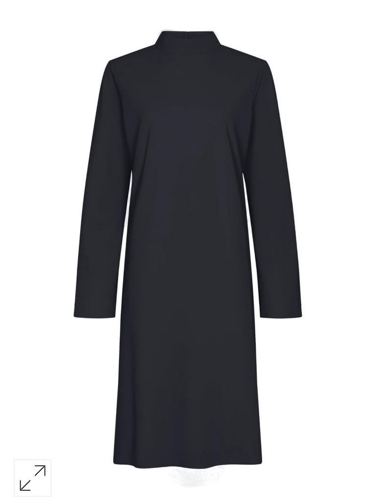 ZGAN donkerblauwe jurk met col van Japan TKY maat S, Kleding | Dames, Maat 38/40 (M), Blauw, Ophalen of Verzenden, Zo goed als nieuw