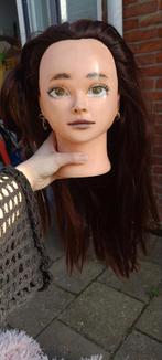 Kappers hoofd, haar styling, Ophalen