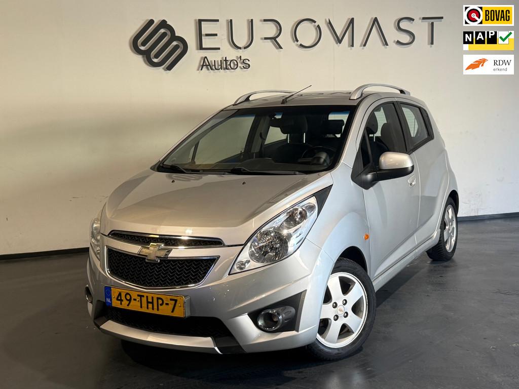 Chevrolet Spark 1.2 16V LTZ Airco Pdc 5d Nieuwe Apk, Voorwielaandrijving, Stof, Gebruikt, 4 cilinders