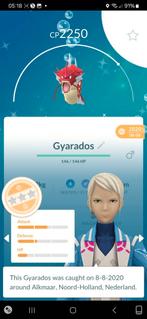 Gyarados Pokémon Go - 2250 CP, Hobby en Vrije tijd, Gezelschapsspellen | Bordspellen, Vijf spelers of meer, Ophalen of Verzenden