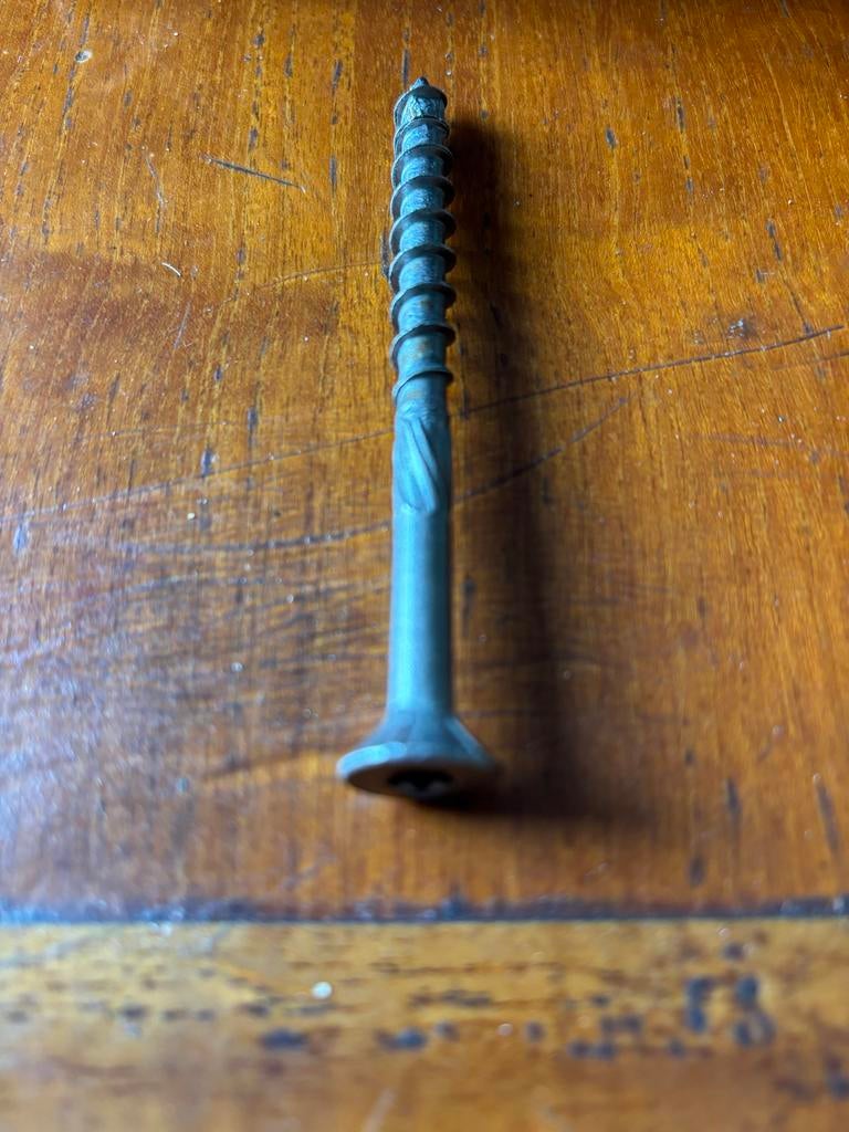 HECO-TOPIX RVS Schroeven 8.0 x 100 mm - 100 stuks, 50 tot 100 mm, Schroeven, Nieuw, Ophalen of Verzenden