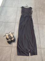 Zwarte Galajurk met schoenen m 37, Galajurk, Zwart, Ophalen of Verzenden, Zo goed als nieuw