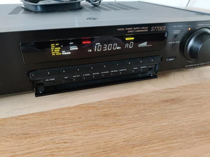 Sony ST-S770ES FM Stereo/FM-AM Tuner, Audio, Tv en Foto, Tuners, Ophalen of Verzenden