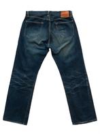 ETERNAL Old 825 W35 x L31 Used Kojima Selvedge jeans, Blauw, Ophalen of Verzenden, W33 - W34 (confectie 48/50), ETERNAL