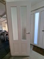 Binnendeur met mat glas 2,09 m x 0,83 m, Ophalen, Gebruikt, 80 tot 100 cm, Binnendeur