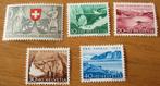 Zwitserland, serie Pro Patria, landschappen, 1952, Postzegels en Munten, Verzenden, Postfris