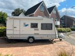 Knaus Sudwind Blue 400 TS Caravan - Modeljaar 1998, Vast bed, Treinzit, Particulier, Kachel