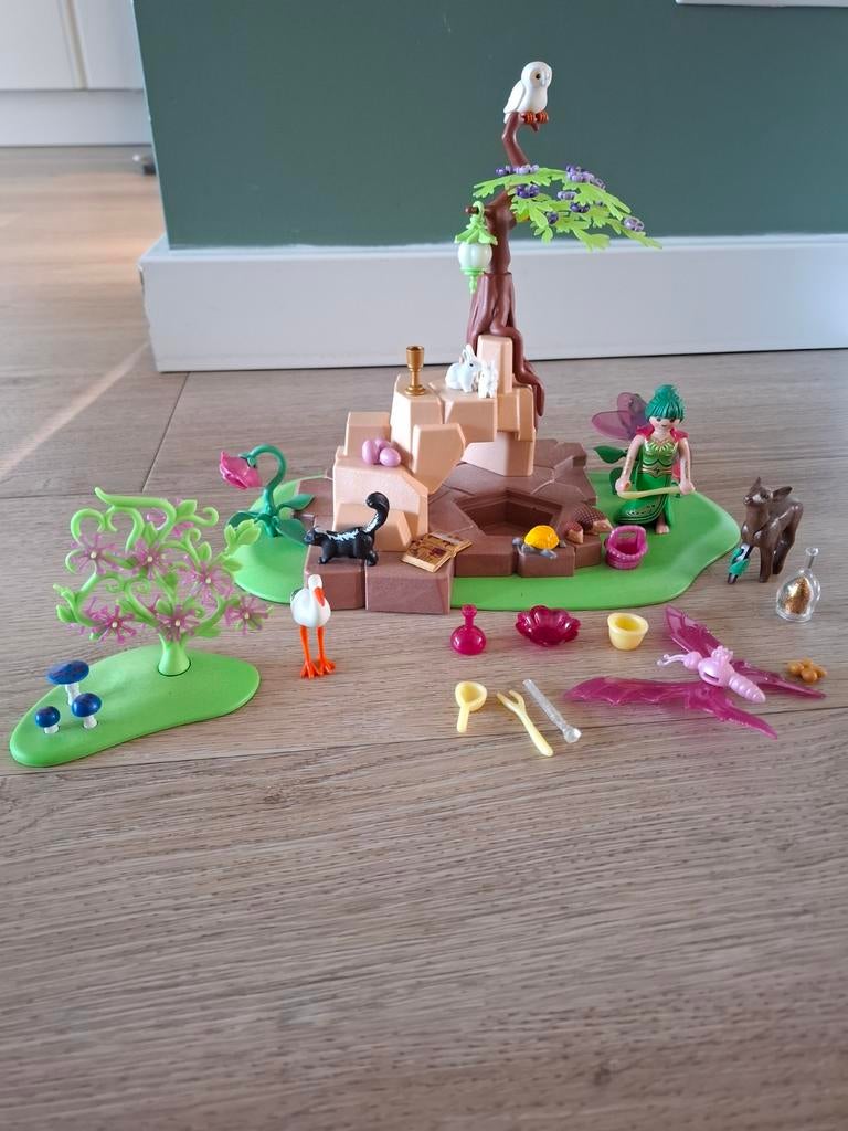 Playmobil 5447 Genezende Fee Elixia - Dierenbos, Kinderen en Baby's, Speelgoed | Playmobil, Zo goed als nieuw, Complete set, Ophalen of Verzenden