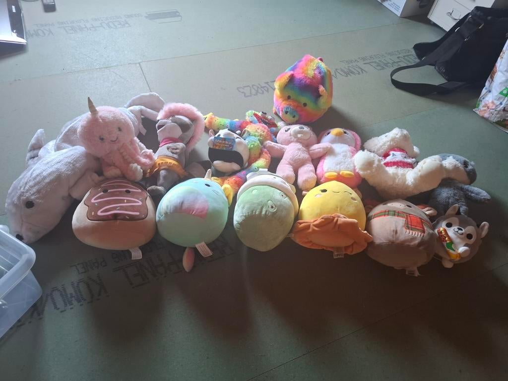 Knuffels!! 16 stuks, Ophalen