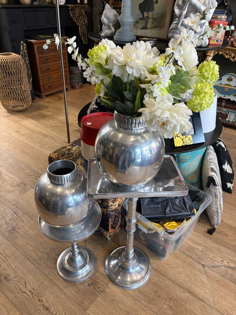 Riviera maison vazen, Huis en Inrichting, Woonaccessoires | Vazen, Ophalen, Overige kleuren, Minder dan 50 cm, Glas